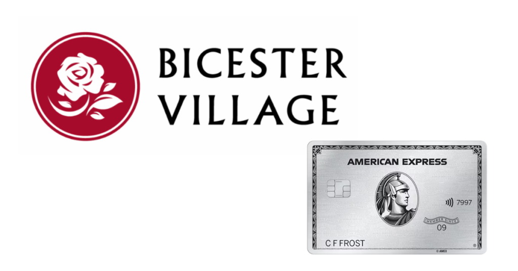 Bicester Village Perks with Amex Platinum